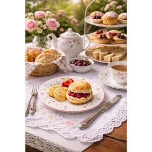 Johnson Bros England 1985 Set Of 11 Summer Chintz Bread Dessert Plates 6.25”